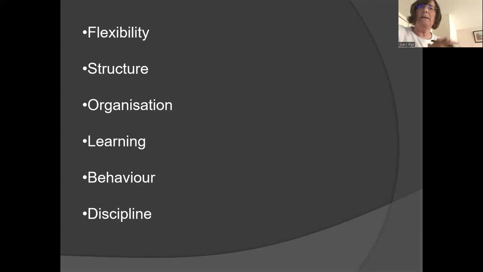 1. Sue Wakeling - Special Education Needs